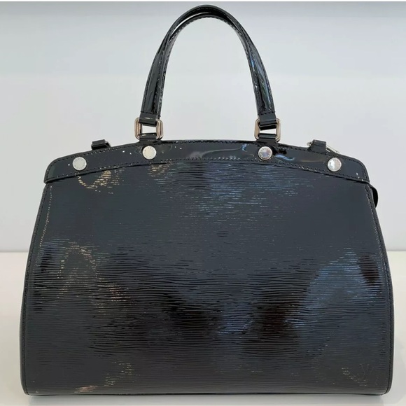 LOUIS VUITTON BREA MM EPI NOIR ELECTRIC HANDLE & SHOULDER BAG - Picture 3 of 16